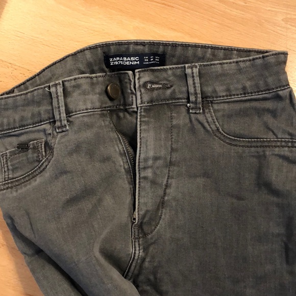 Zara light grey jeans - Picture 3 of 3
